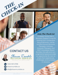 Empowering Recovery Group Flyer - Join The Check-in for Support and Growth
