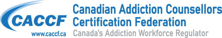 CACCF logo - Canadian Addiction Counsellors Certification Federation.